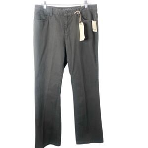 Liz Claiborne NWT Women's Slim Bootcut Mid-Rise Embellished Pocket Jeans Size 12
